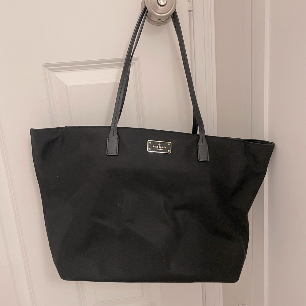 Kate Spade large black tote